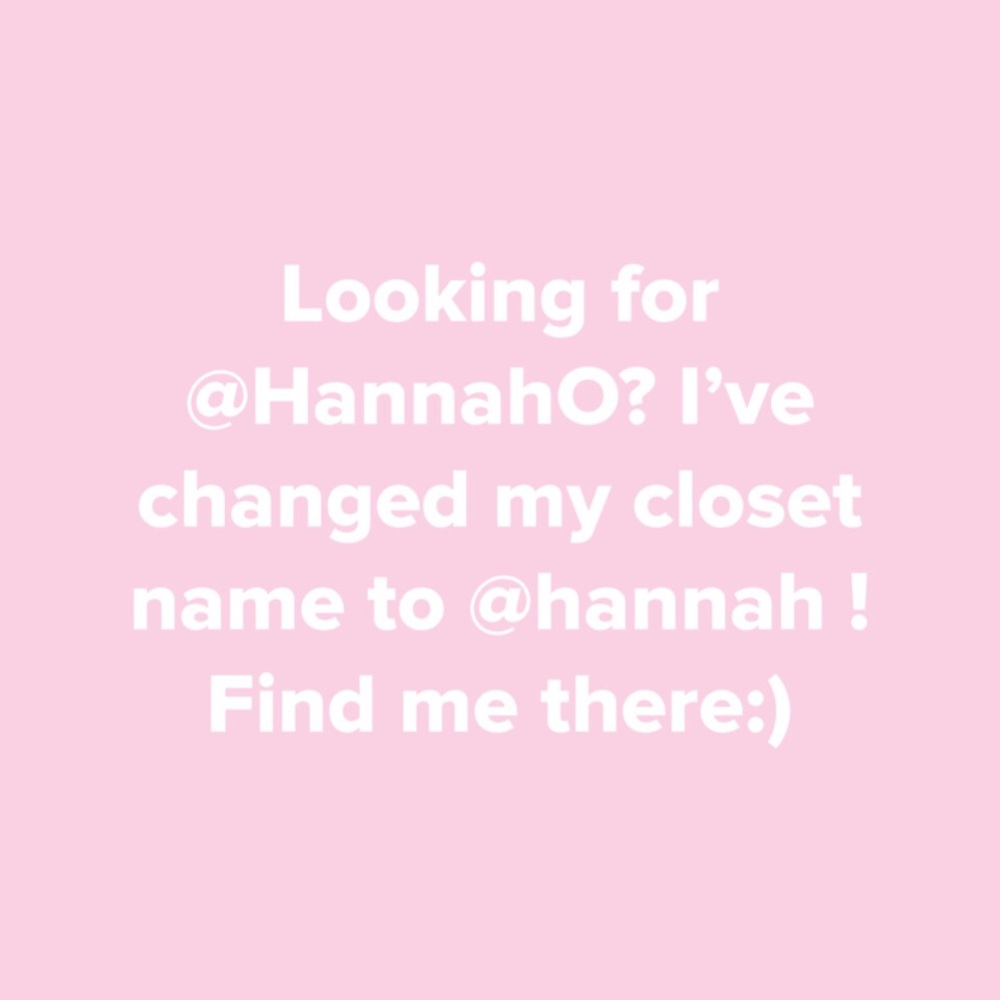 Closet Name Change!